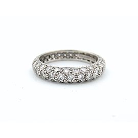 Tiffany & Co. Etoile Ring Platinum Diamond Size 6.25