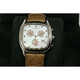 David Yurman Watch Thoroughbred Diamond Chronograph Pink MOP T307-CST