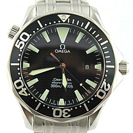 OMEGA SEAMASTER 2064.50 PROFESSIONAL 300M QUARTZ LARGE DIVERS MENS BLACK WATCH