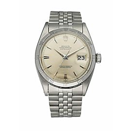 Rolex Oyster Perpetual Datejust 1603 Vintage Stainless Steel Men's Watch