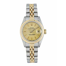 Rolex Datejust 69173 Tapestry Dial Ladies Watch