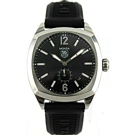 TAG HEUER MONZA WR2110.BT0714 MENS AUTOMATIC BLACK RUBBER BARGAIN PRICED WATCH