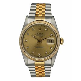 Datejust 16233 Diamond Dial Men's Watch