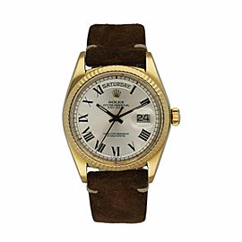 Rolex Day Date 1803 18K Yellow Gold Buckley Dial Men's Watch
