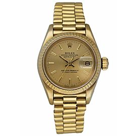 Rolex Datejust 69178 18K Yellow Gold Ladies Watch