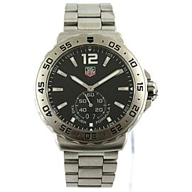 TAG HEUER FORMULA 1 WAU1112.BA0858 GRANDE DATE QUARTZ MENS BLACK SWISS WATCH BOX