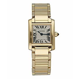 Cartier Tank Francaise Yellow Gold Ladies Watch