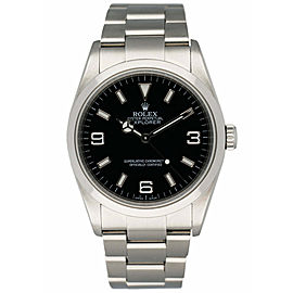 Rolex Explorer 114270 Engraved Rehaut Mens Watch