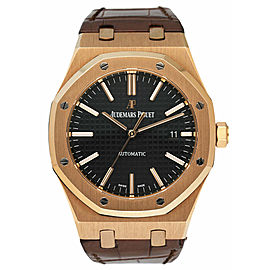 Audemars Piguet Royal Oak 18K Rose Gold Mens Watch