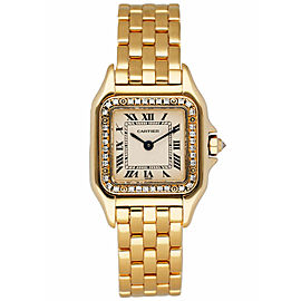 Cartier Panthere 18K Yellow Gold Diamonds Ladies Watch