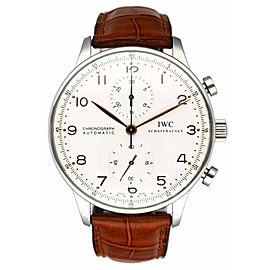 IWC Schaffhausen Portugieser Stainless Steel Mens Watch