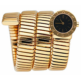 Bvlgari Serpenti Tubogas BB 18K Yellow Gold Ladies Watch