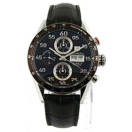 TAG HEUER CARRERA DAY DATE AUTOMATIC CHRONOGRAPH BROWN MEN'S WATCH