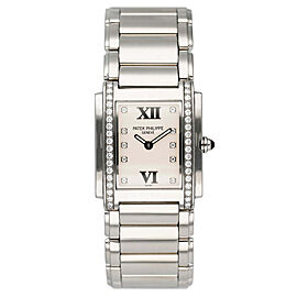 Patek Philippe Geneve Twenty-4 Diamond Dial Ladies Watch