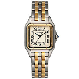 Cartier Panthere Midsize Two Tone Ladies Watch