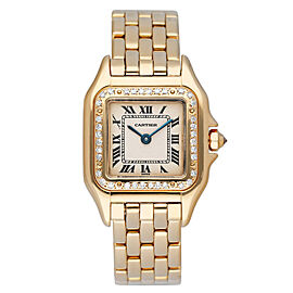 Cartier Panthere 18K Yellow Gold Diamonds Ladies Watch