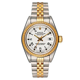 Rolex Datejust White Dial Ladies Watch