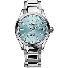 BALL Engineer III Marvelight Chronometer Ice Blue Dial Watch