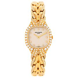 Patek Philippe 4815/3 La Flamme 18K Yellow Gold Diamond Ladies Watch