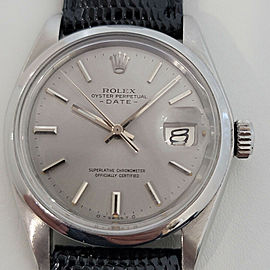 Mens Rolex Oyster Perpetual Date Ref 1501 35mm Automatic