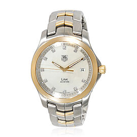 Tag Heuer Link Men's Watch in 18k Stainless Steel/Yellow Gold