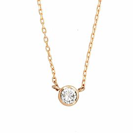 18k pink gold Diamond Necklace