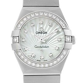 Omega Constellation 123.15.27.60.55.002 Diamond 27mm Watch