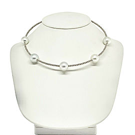 South Sea Pearl Necklace 14k Gold Collar 11.62 mm Italy Certified