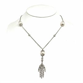 South Sea Pearl Diamond Necklace 14k Gold 9.00 mm Pearl