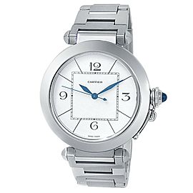 Cartier Pasha Stainless Steel Automatic Silver Men's Watch W31072M7