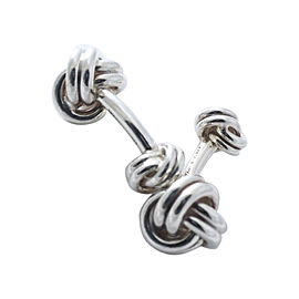 Tiffany & Co. Sterling Silver Knot Cufflinks