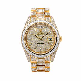 ROLEX DAY-DATE II CHAMPAGNE MEN'S WATCH - 218238