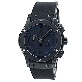Hublot Classic Fusion Black Ceramic Rubber Auto Black Men's Watch 541.CM.1110.RX