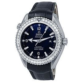 Omega Seamaster Planet Ocean Stainless Steel Black Men Watch