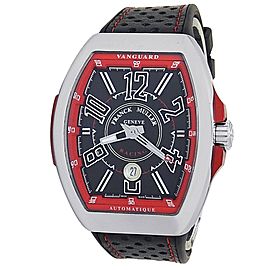 Franck Muller Vanguard Racing Stainless Steel Black Men's Watch
