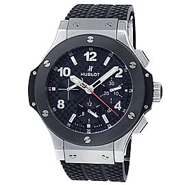 Hublot Big Bang Chronograph Stainless Steel Auto Black Men's Watch