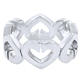 Cartier 18K White Gold Diamond Ring