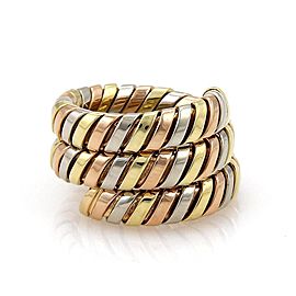 Bulgari 18K Yellow Gold Diamond Ring
