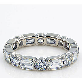 Platinum Emerald, Diamond Ring