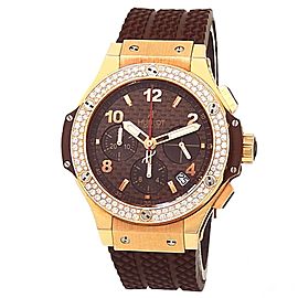 Hublot Big Bang Cappuccino 18k Rose Gold Brown Men's Watch