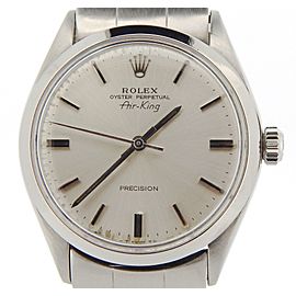 Rolex Air-King 5500 34mm Mens Vintage Watch