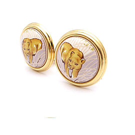 Hermes Enamel And Cloisonne Earring