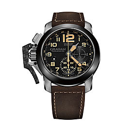 Graham Chronofighter Steel And Target 2CCAC.B02A.L134S 47mm Mens Watch