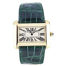 Cartier Tank Divan 18K 38mm ref: 2602 Complete