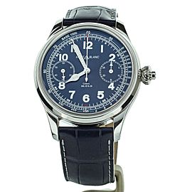 Montblanc 1858 Monopusher Chronograph Minerva Movement 44mm MB114086 Full Set