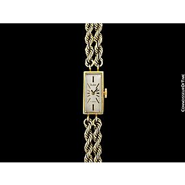 1960's Swiss Vintage Ladies 14K Gold P. Watch - OWNED & WORN BY LORETTA YOUNG