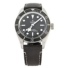 Tudor Black Bay Fifty Eight Silver case Leather Strap 38mm 79010SG Full Set