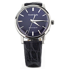 Grand Seiko 60th Anniversary Elegance Collection Blue Dial 38mm SBGW259 Full Set