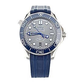 OMEGA SEAMASTER PROFESSIONAL 300M GRAY DIAL BLUE RUBBER 42MM 210.32.42.20.06.001