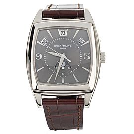 PATEK PHILIPPE GONDOLO CALENDARIO 5135G ANNUAL CALENDAR 38MM WHITE GOLD FULL SET